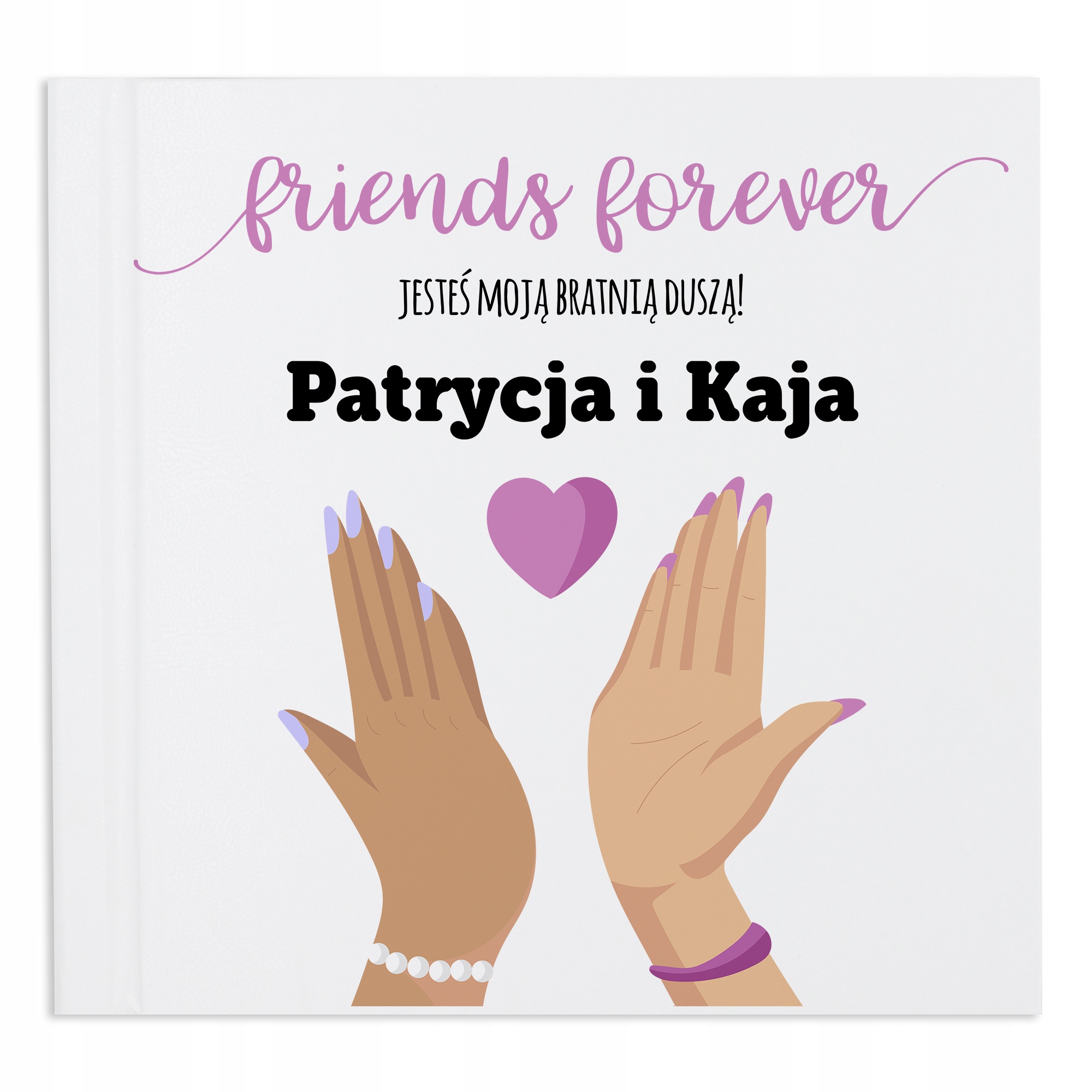 Album Přátelství Bílý Dárek pro Kamarádky Wz