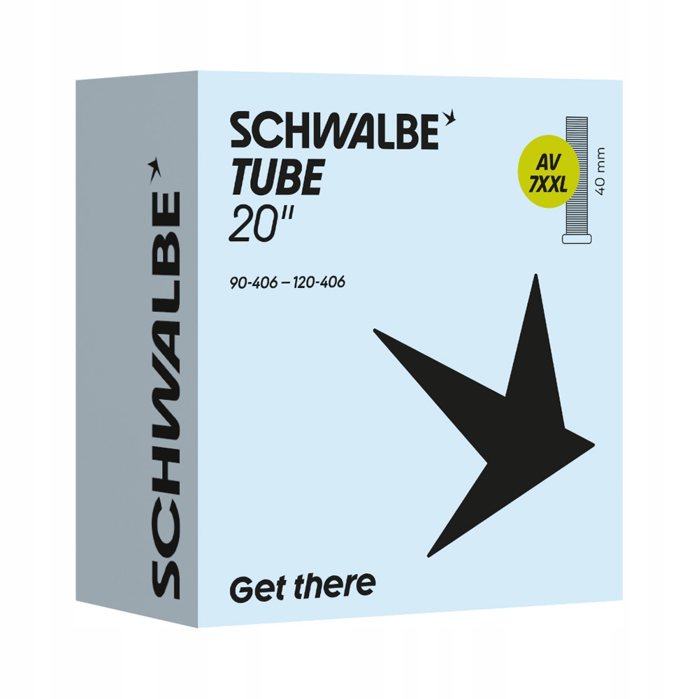 Dętka Schwalbe 20"x350-480 Sc Av (40) AV7XXL