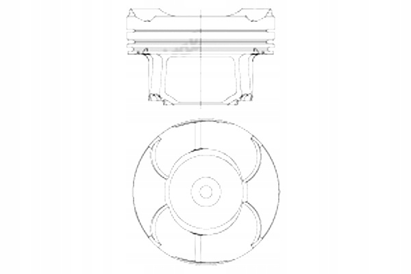 NURAL TLOK SILNIKA KPL Z PIERSC FOR FIESTA VI 1.0 ECOBOOST 01