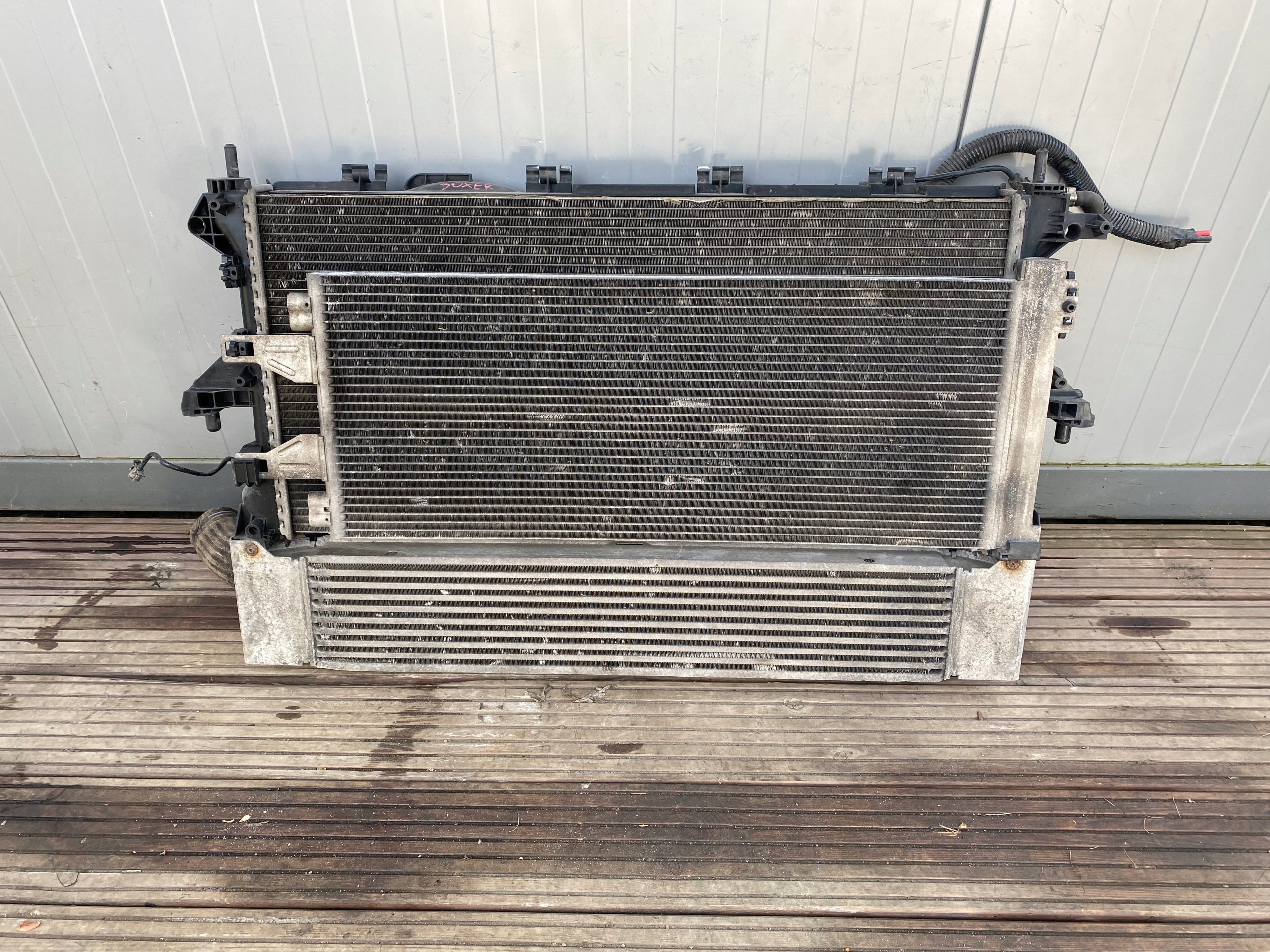 DUCATO III BOXER kühler kühler frontmaske