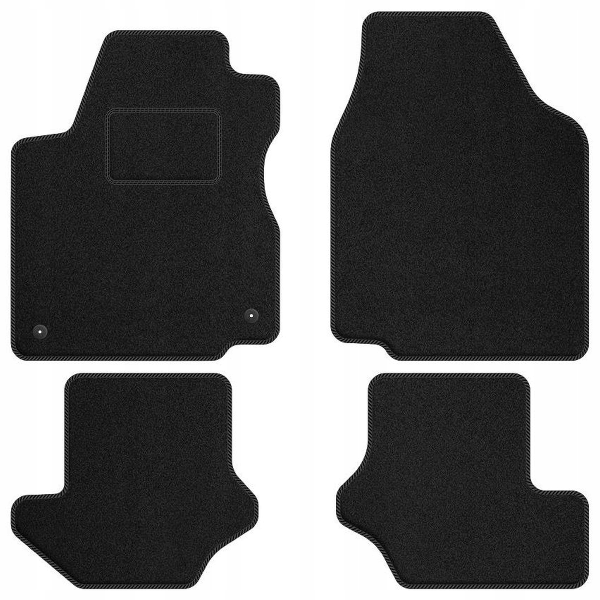 Velurové koberce Streak pro Ford Fiesta IV 1995-2002 2 zarážky
