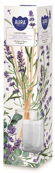 Dyfuzor zapachowy odświeżacz powietrza LAWENDA