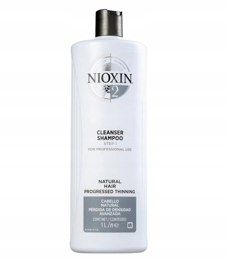 

Nioxin System 2 Cleanser Szampon do Włosów 1000 ml