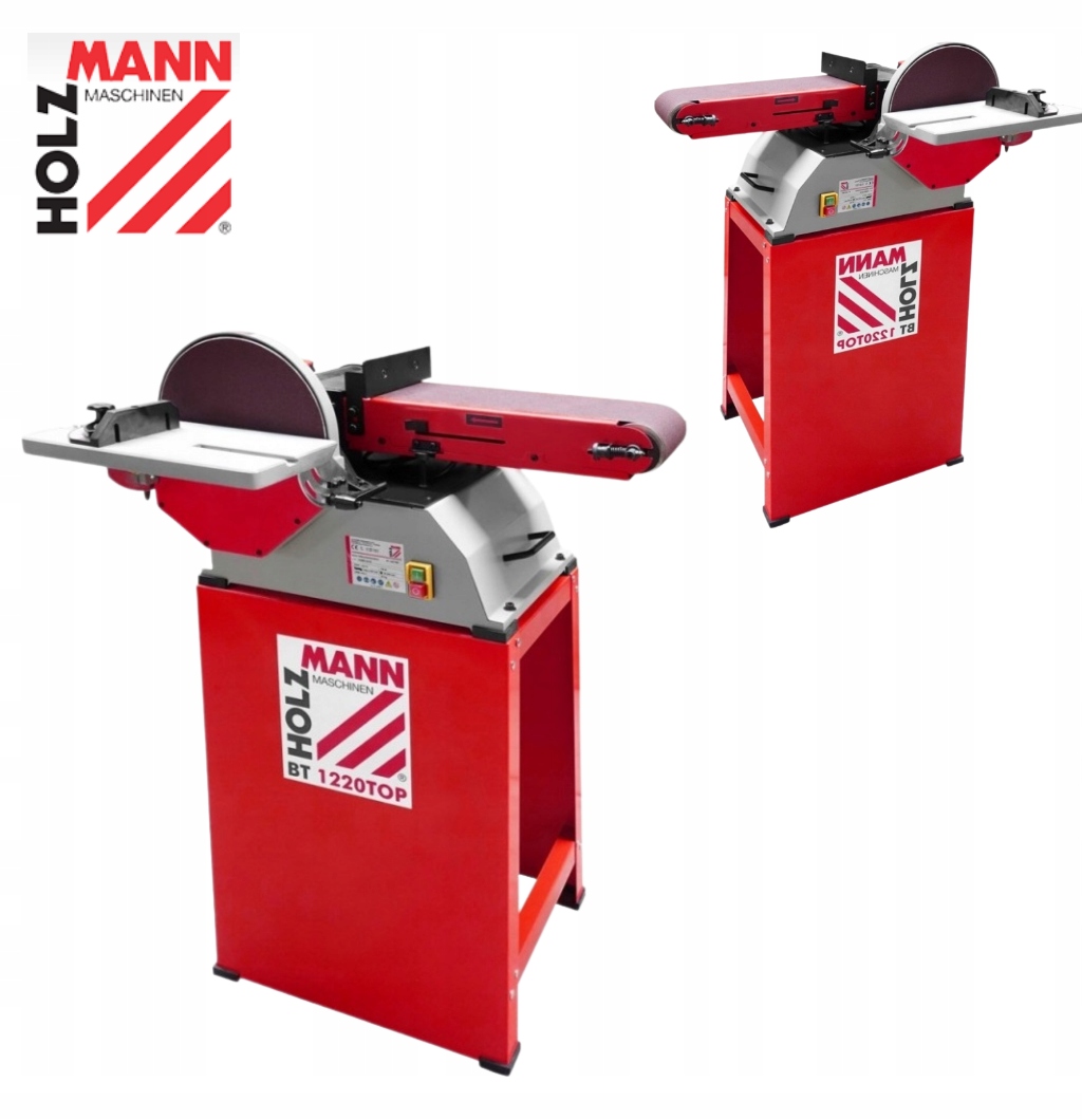 SZLIFIERKA TALERZOWO TAŚMOWA BT1220TOP +PODSTAWA