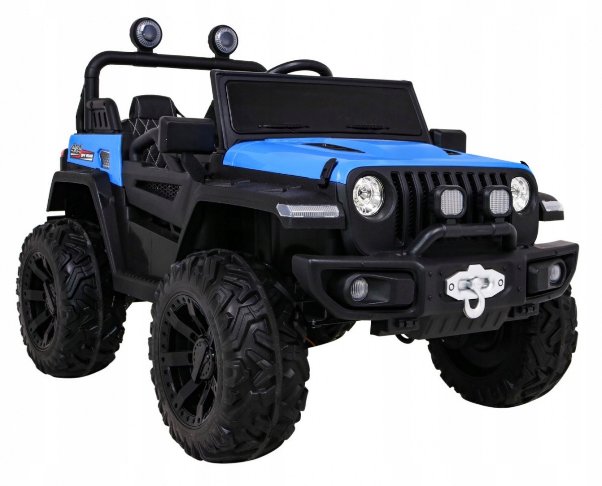 duże autko na akumulator dla dziecka Master Of Terain pilot napęd 4x4