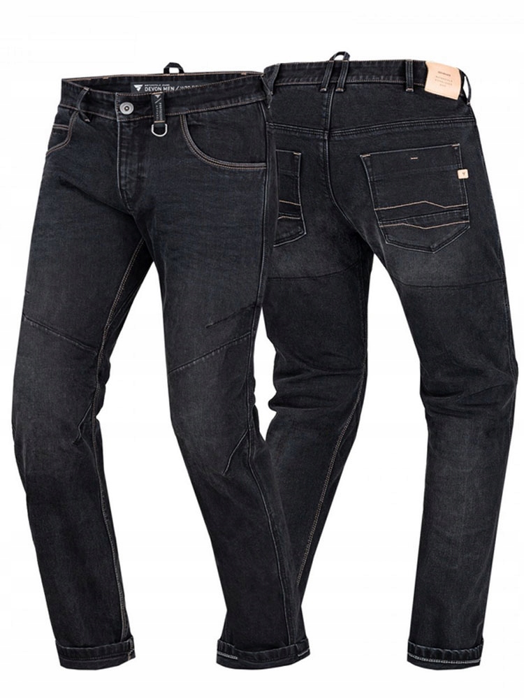 Jeansy motocyklowe Shima Devon czarne 30 EAN (GTIN) 5904012600874