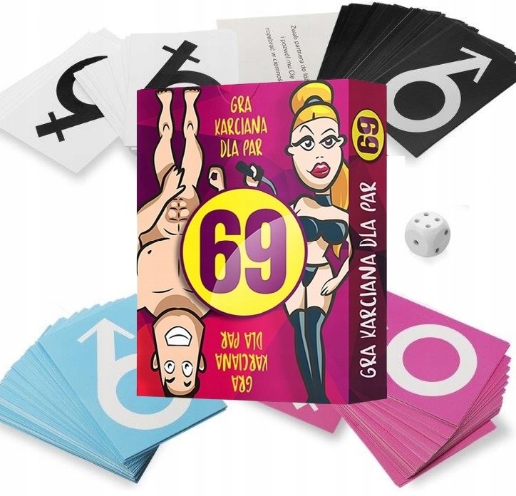 69 - MIŁOSNA GRA KARCIANA DLA WSZYSTKICH PAR SEX ROZGRYWKA NAMIĘTNOŚCI Typ Podstawa + dodatek