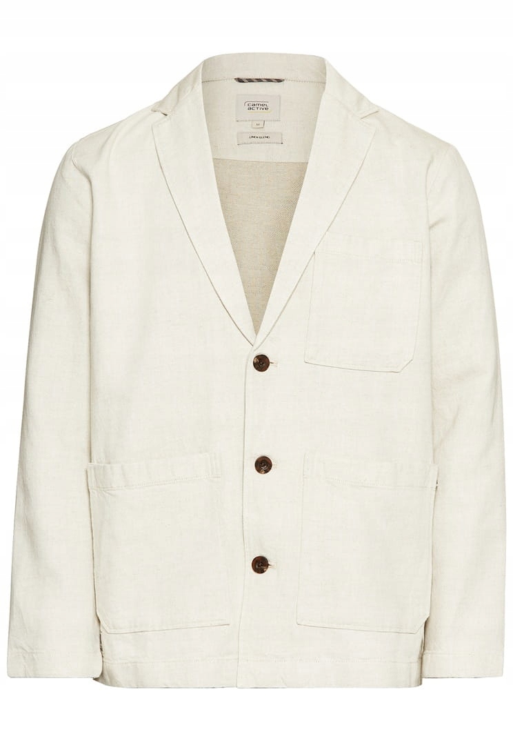 Velká Sako lněná bunda béžová Camel Active