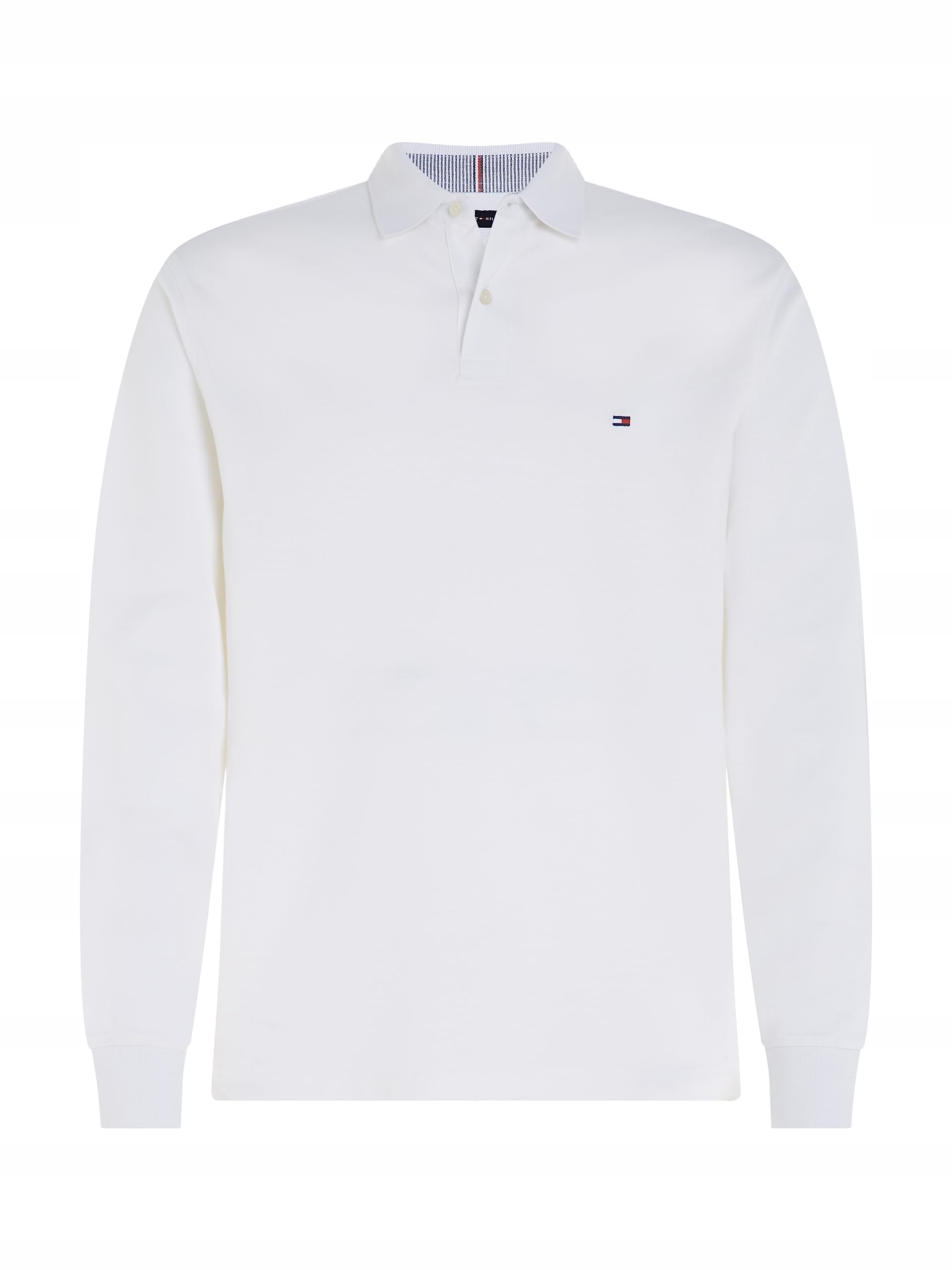 Tommy Hilfiger pánská polokošile s dlouhým rukávem, bílá, XL