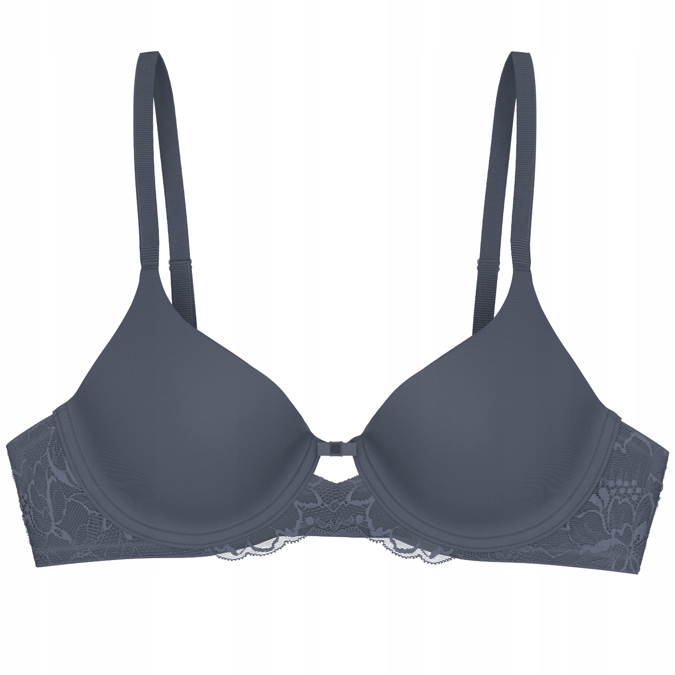 Vyztužená Podprsenka Triumph Stanik Amourette Charm T WHP01 tmavě modrá 85E