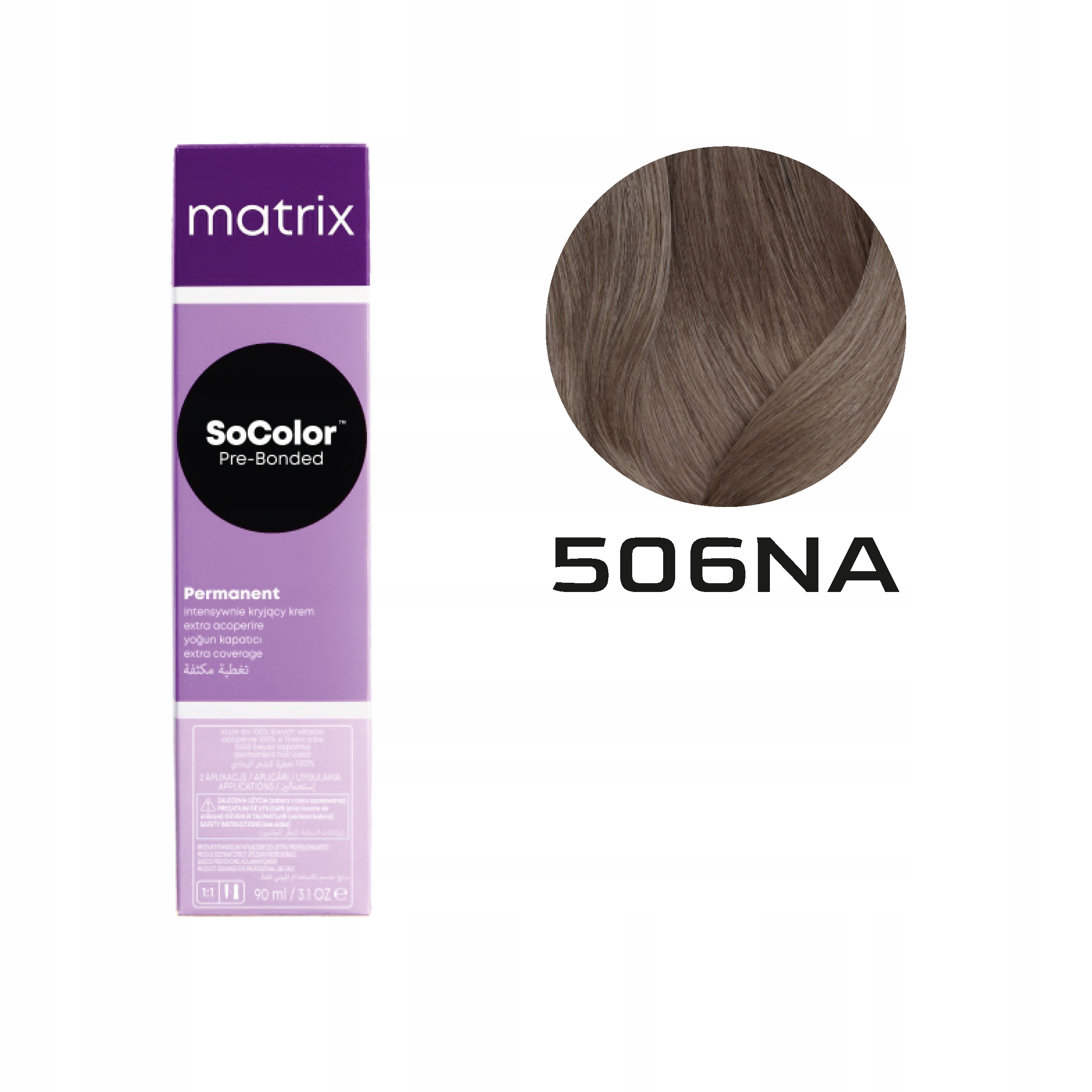 Matrix SoColor SCB2 506NA - farba do włosów 90 ml 13689774927 - Allegro.pl