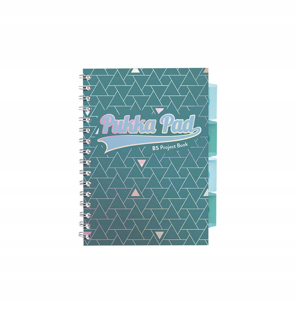 Pukka Pad Project Book GLEE Kołozeszyt B5 kratka 100 kartek Morski