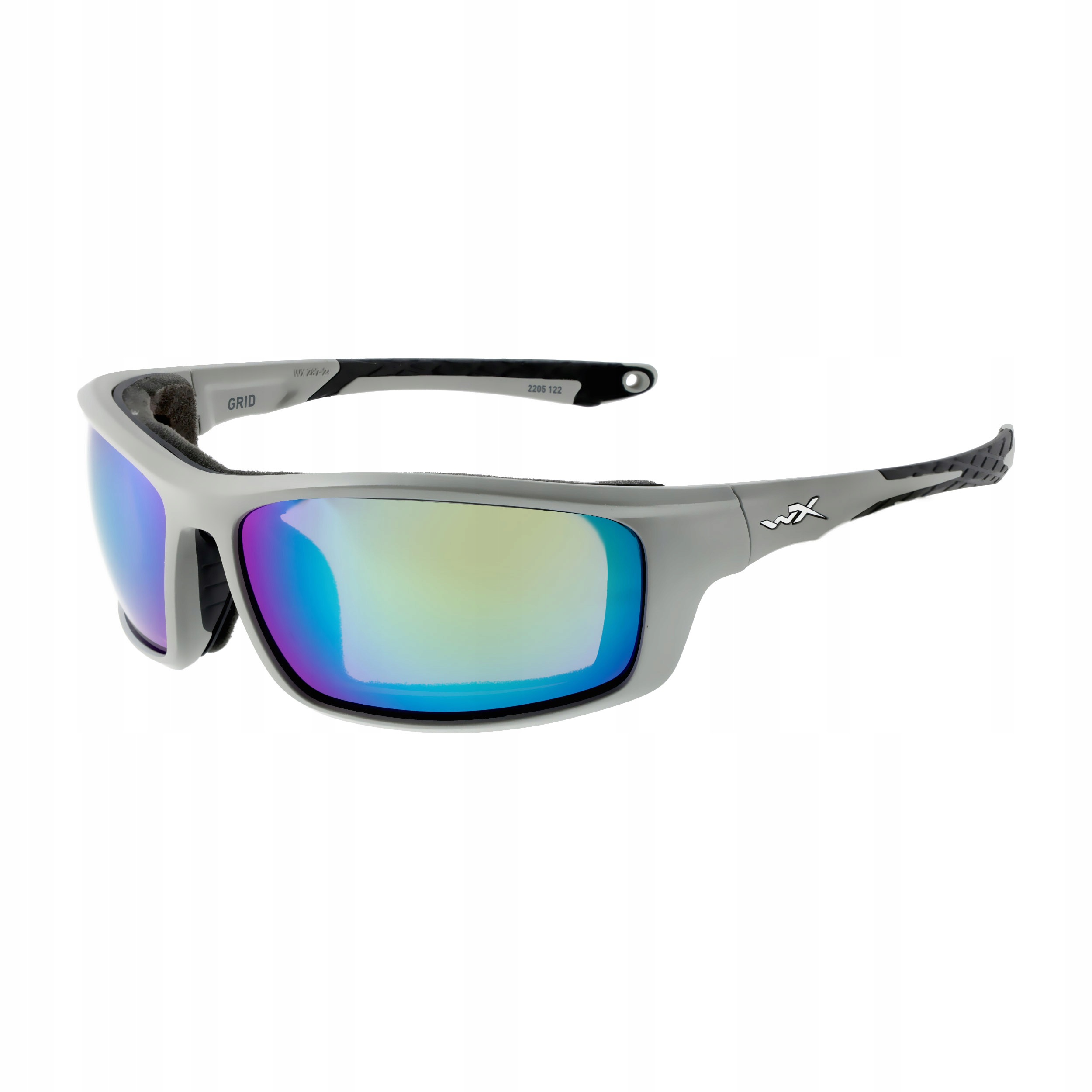 Polarizační brýle Wiley X Grid Captivate CCGRD07 zelené zrcadlo