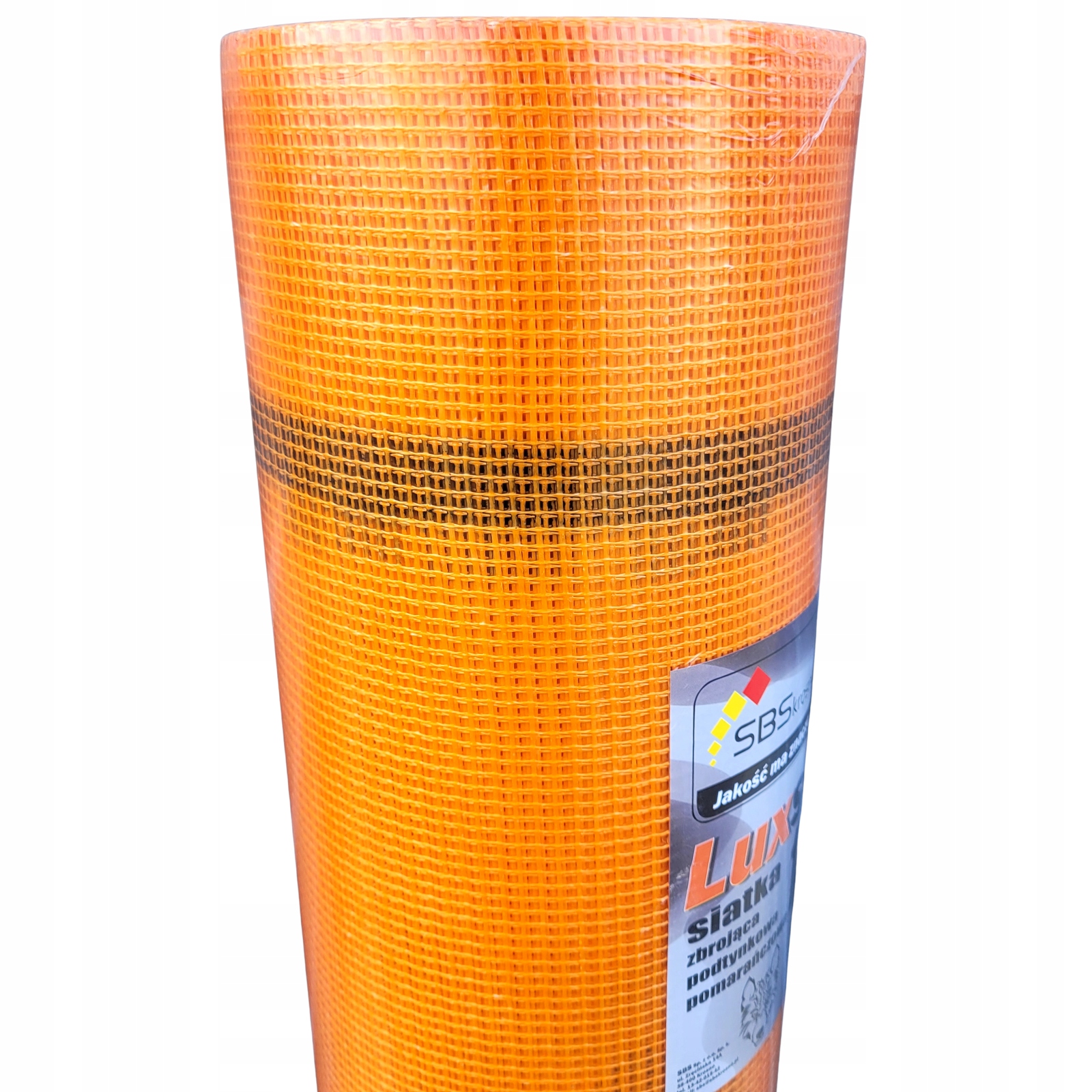 Podomítková fasádní výztužná síť oranžová Luxsil 165 g Rolka 55 m2