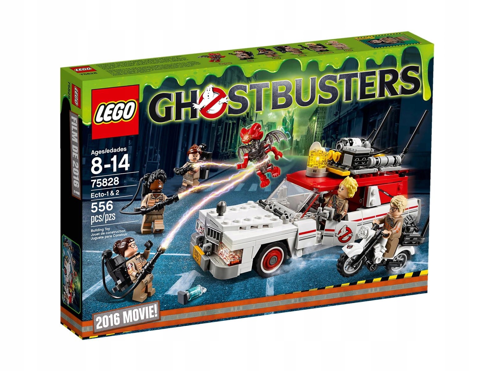 Lego Ghostbusters 75828 Ecto-1 & 2 Unikat