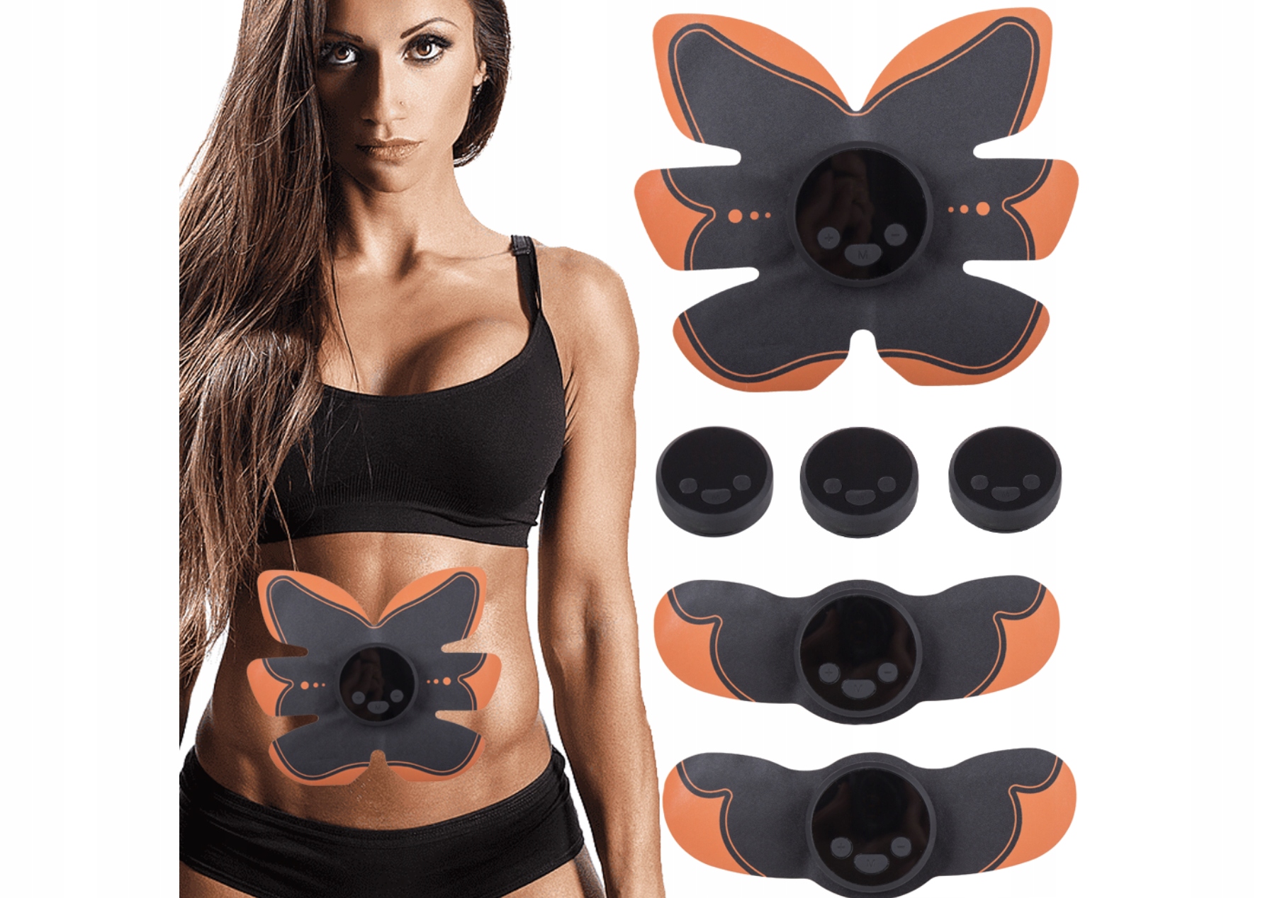 

Elektrostymulator Stymulator Mięśni Brzucha 3x Ems