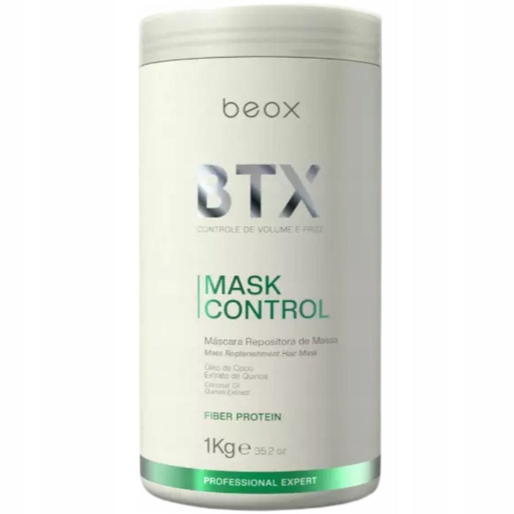 Beox Btx Profesionální vyhlazující maska na vlasy s narovnáváním 1000 ml