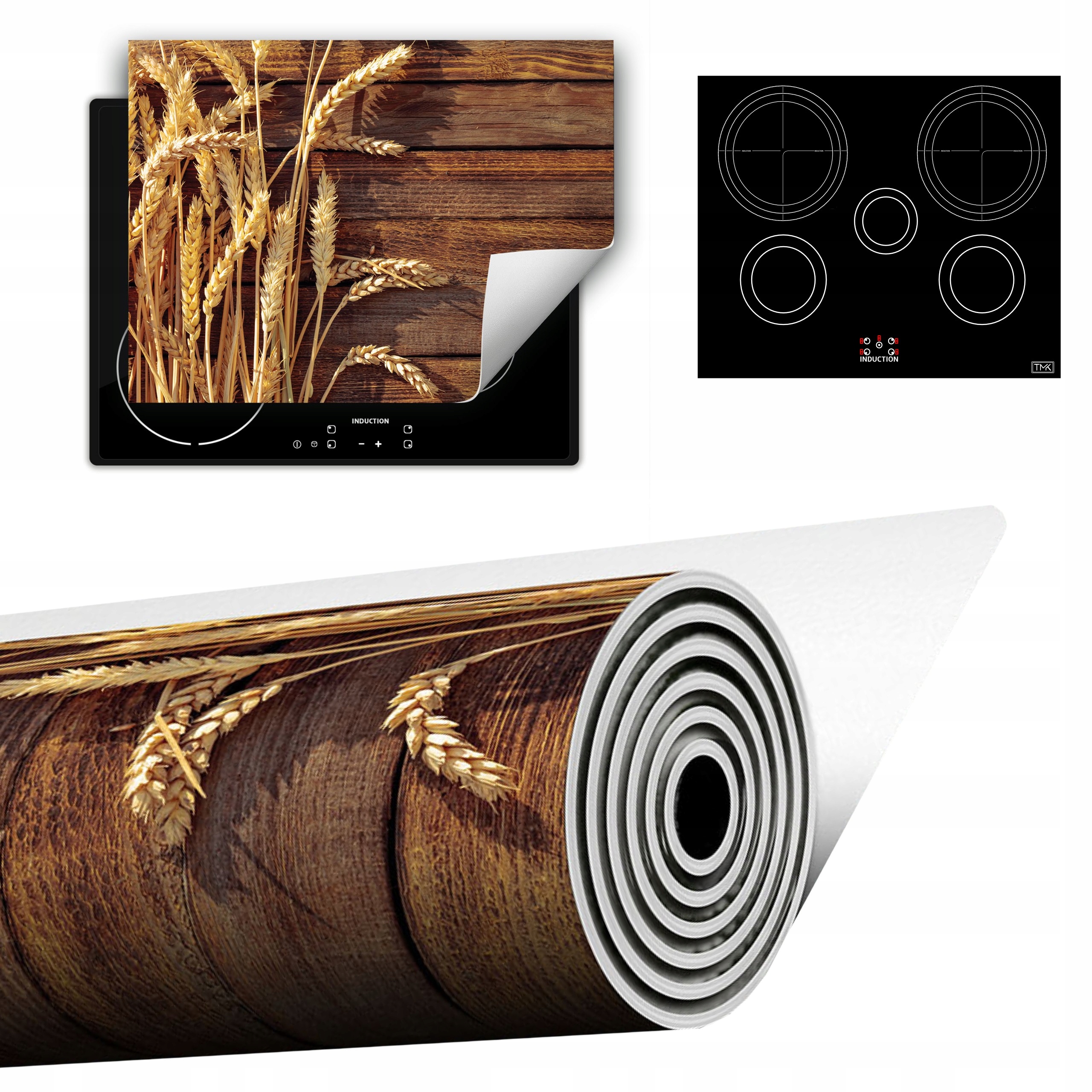 Vinylová Podložka Do Kuchyně Více Místa 70x52 müsli dřevo