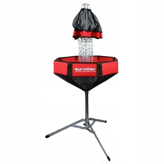 Sada pro hru Disc Golf Eurodisc Disc Chainwalker 1,8 140 cm Červená