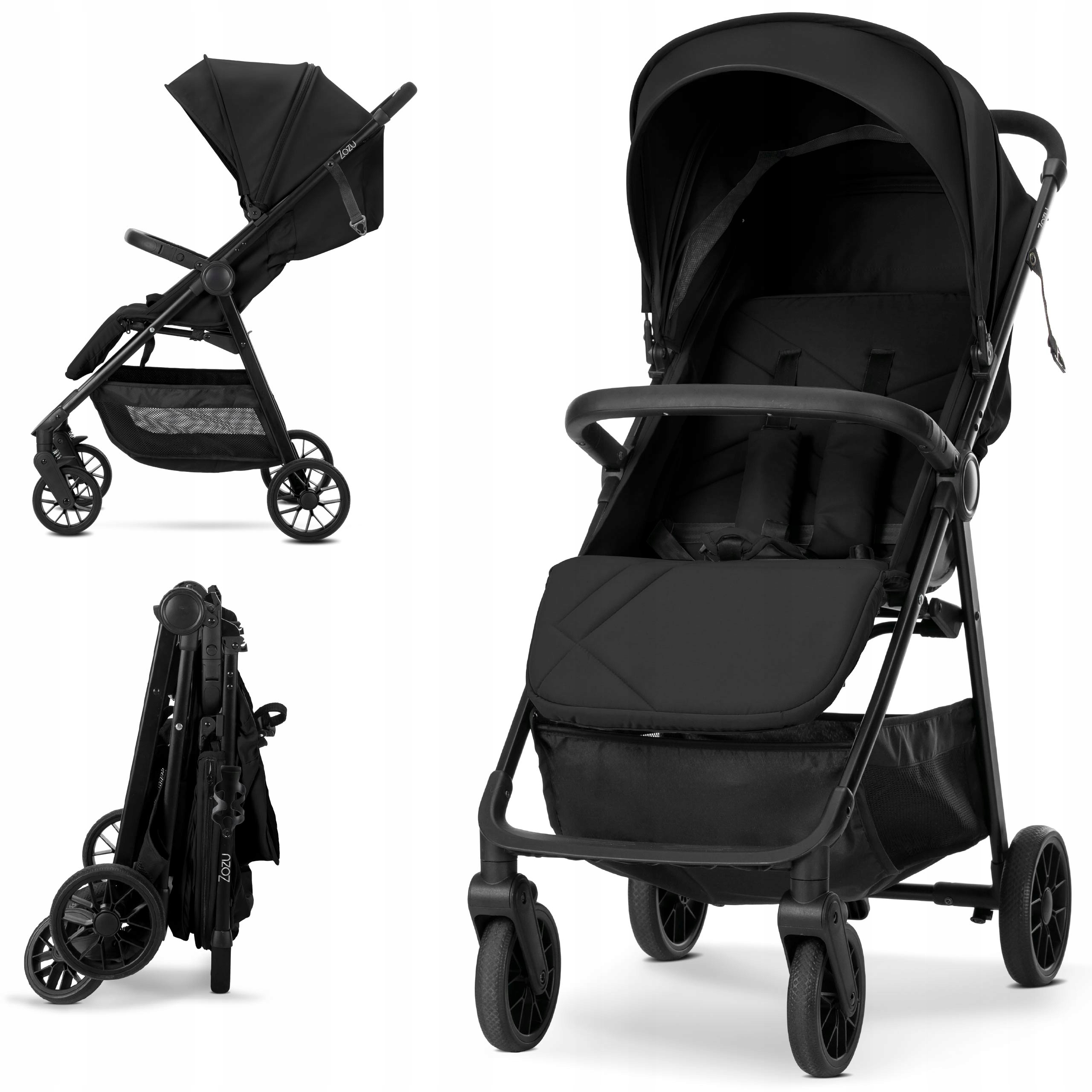 Wózek Spacerowy autofold do 22kg lekki na podróż 5,8 kg Lorelli Zozu