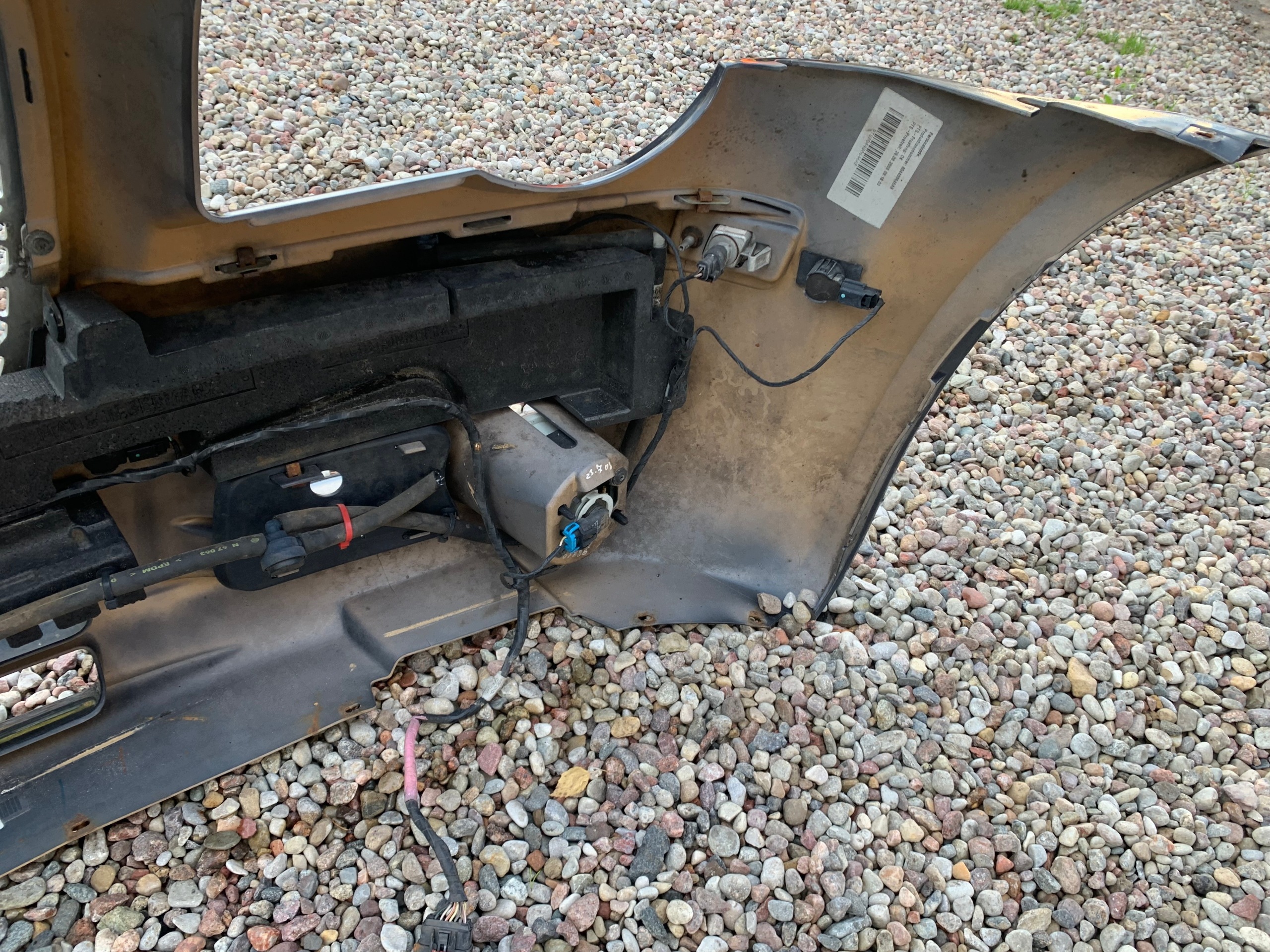 bumper front front CHRYSLER 300C STAN perfect condition PDC XENON EUROPA