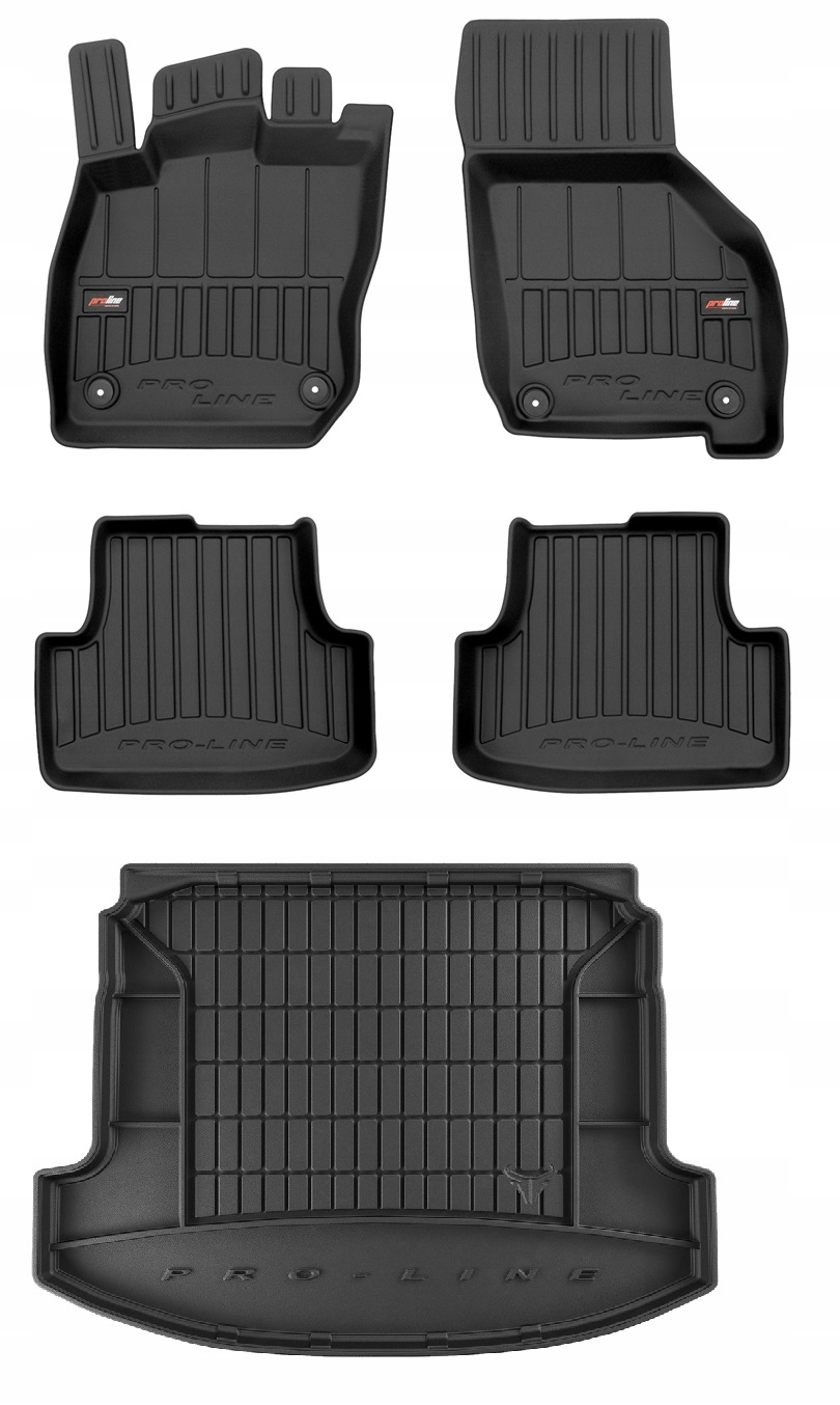 Set 3D Gumové rohože pro Audi A3 8Y Sedan od 2020- Mhev