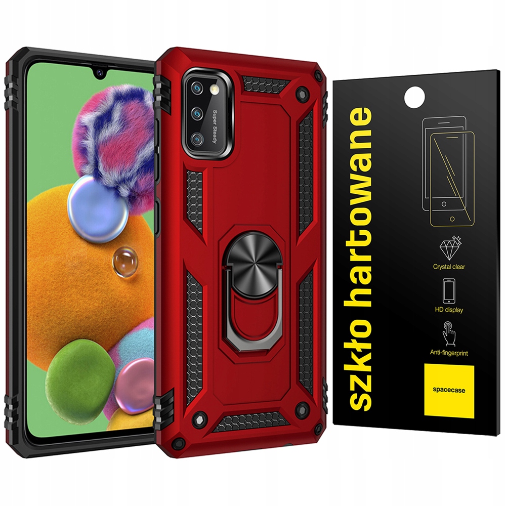 

Etui Pancerne Ring Nx Do Galaxy A41 Pełne Szkło