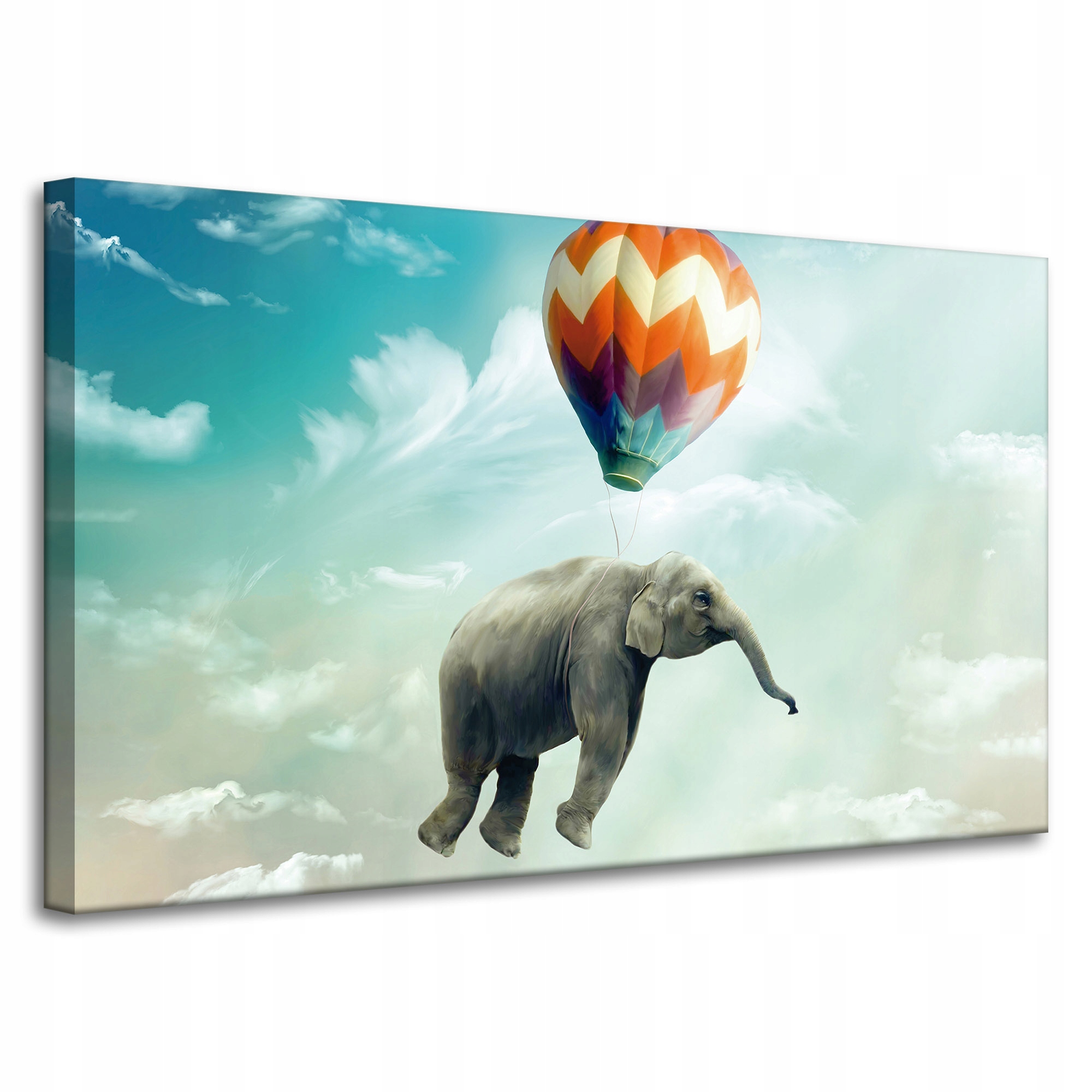 Obraz na plátně Abstrakce Létající slon Umění 100x60 cm
