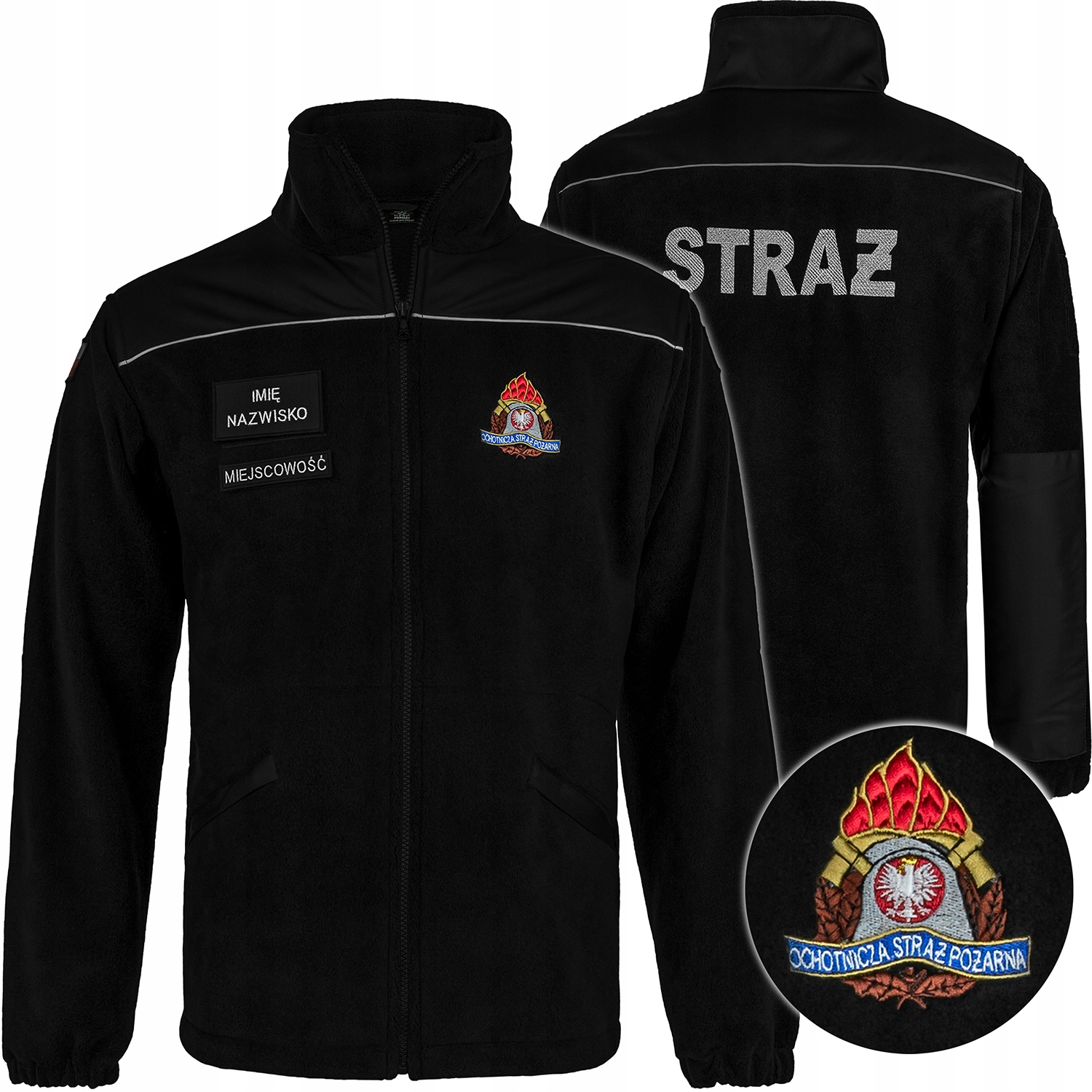 

Polar Straż Pożarna Osp Psp strażacki Haft XL