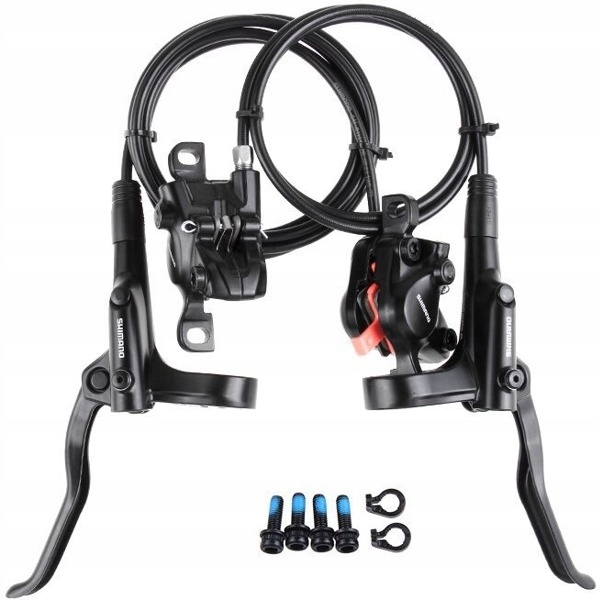 Zestaw Hamulcowy Tarcz Shimano MT200 P+t Komplet 100/170 cm Box!!!