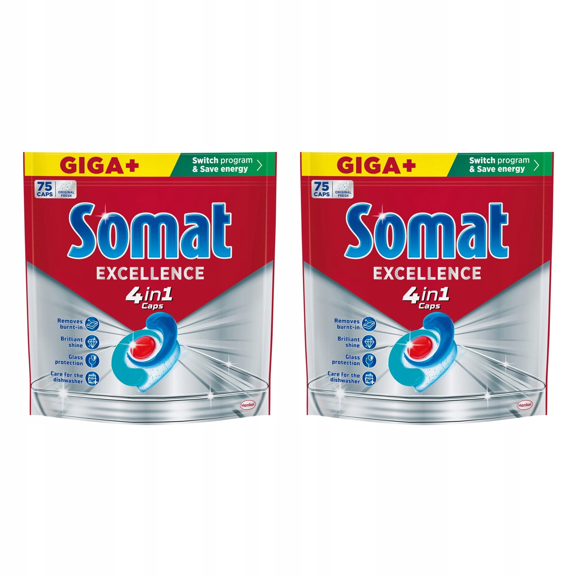 Kapsułki do zmywarki Somat Excellence 4w1 150 szt.