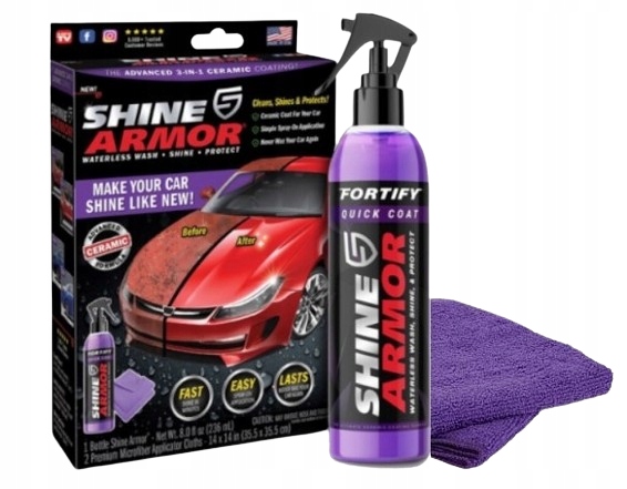 Shine Armor Vosk Keramický Polymerový Povlak Keramická Ochrana Laku