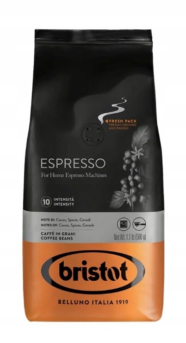 Bristot Espresso Káva zrna 500 g 500 g