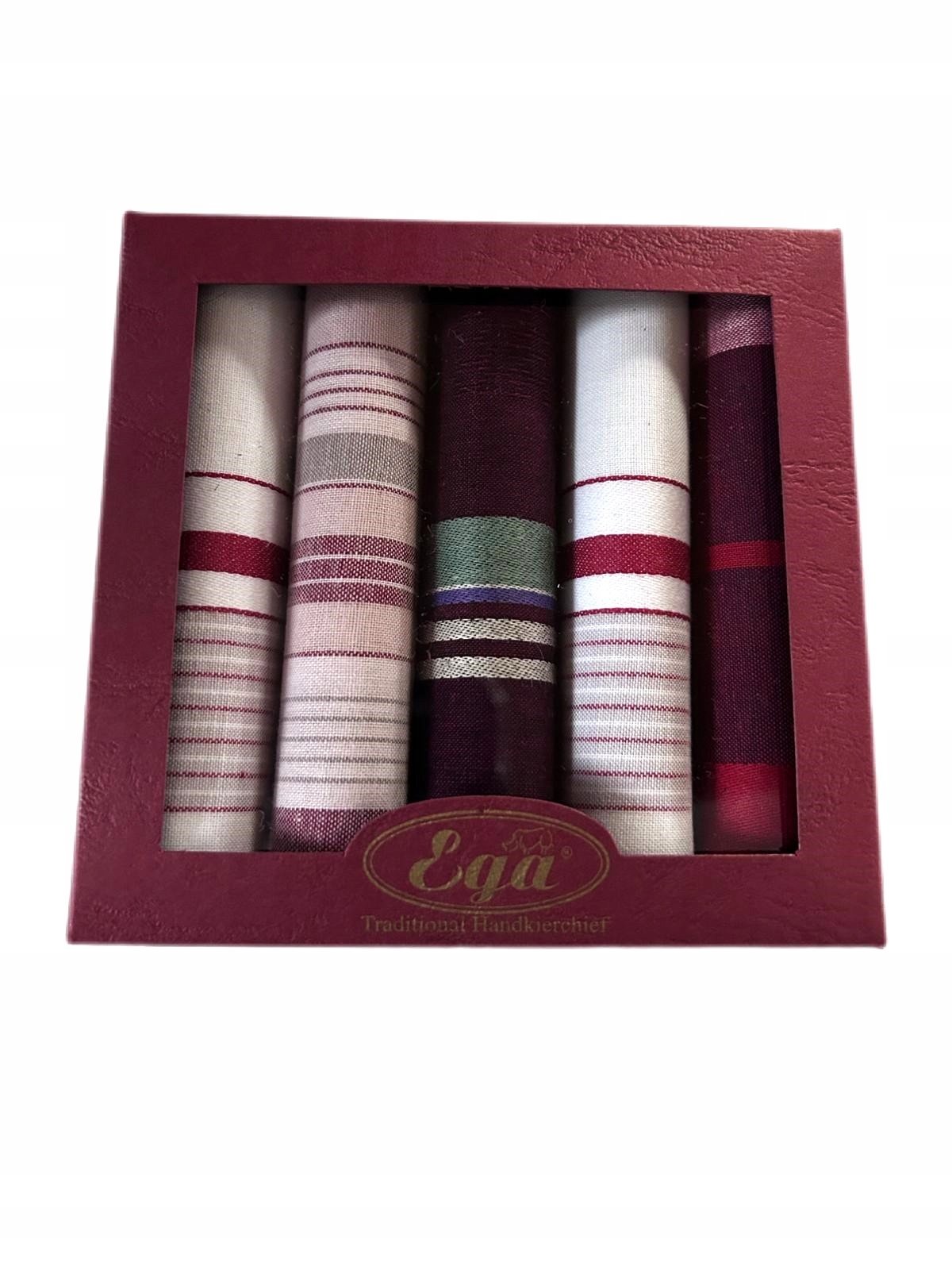 Chusteczki bawełniane do nosa EGA poszetka męska