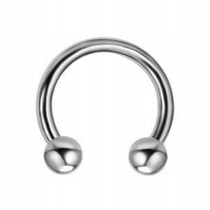 

Podkowa klasyczna srebrna Piercing 1,2/14/3
