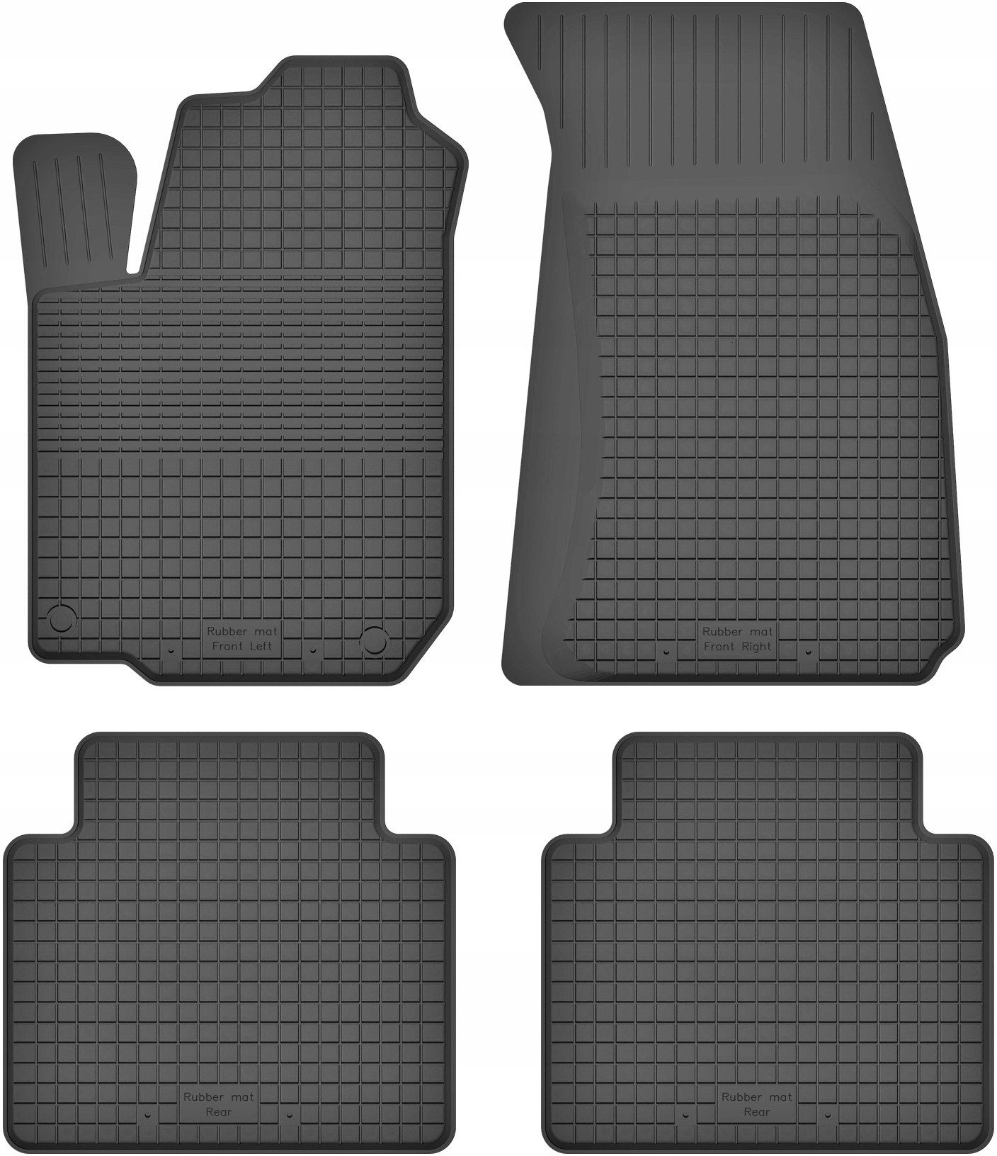 

Dywaniki gumowe korytka do Kia Sportage 2 II 04-09