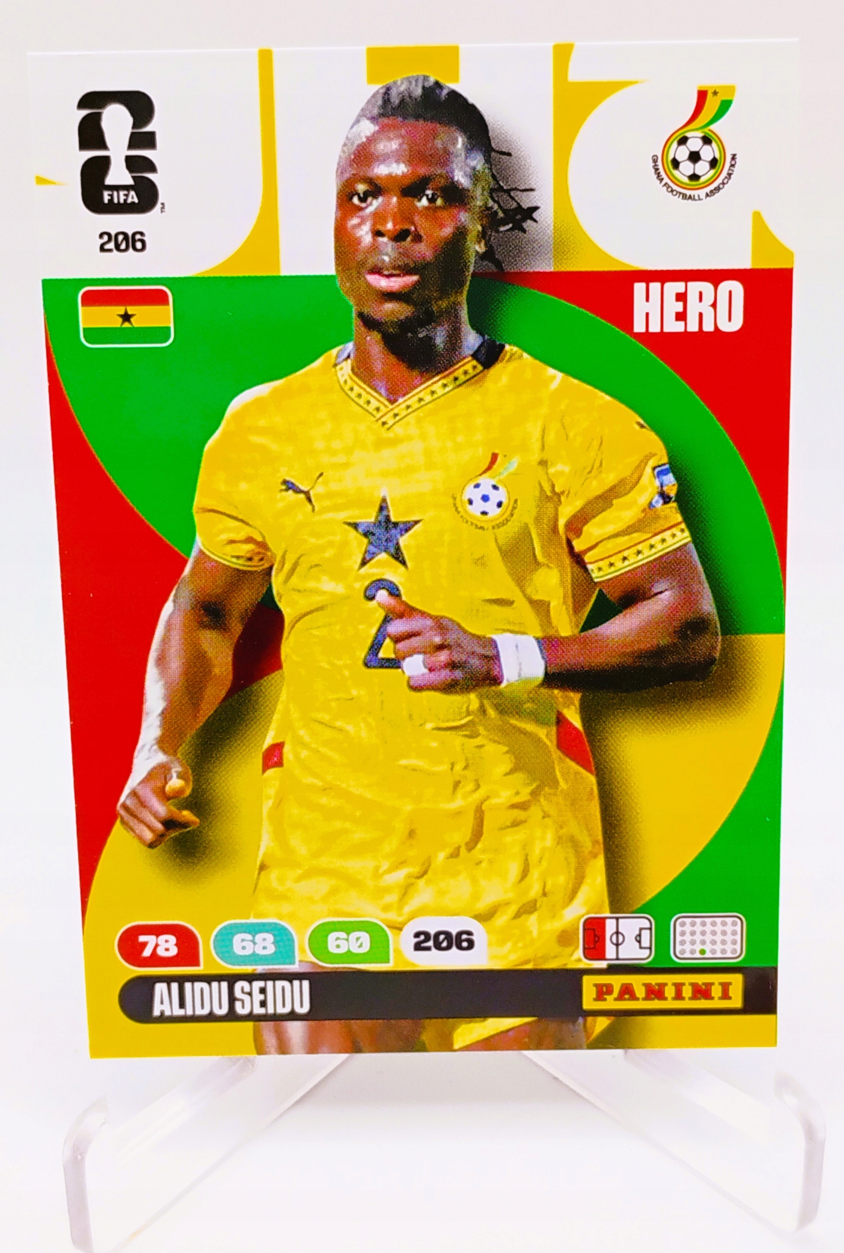 Panini World Cup 2026 Core Hero 206 Alidu Seidu Ghana