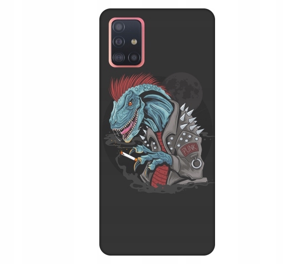 

Etui pokrowiec do Samsung Galaxy A51 Punk dinozaur