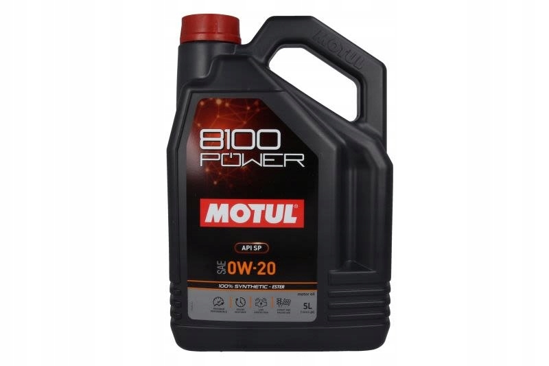 Motorový olej Motul 0W20 5L 8100 Power