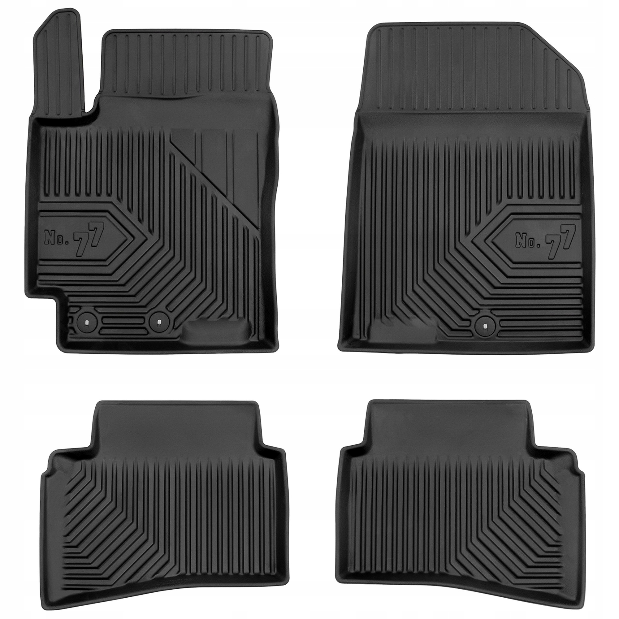 Gumové koberce č.77 Kia Rio IV od roku 2017