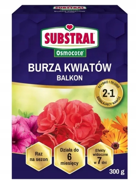 

Osmocote 2w1 Burza Kwiatów Balkon 300g Substral