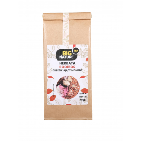 Herbata ROOIBOS ORZEŹWIAJĄCY MOMENT 100g - BIG NATURE — 2