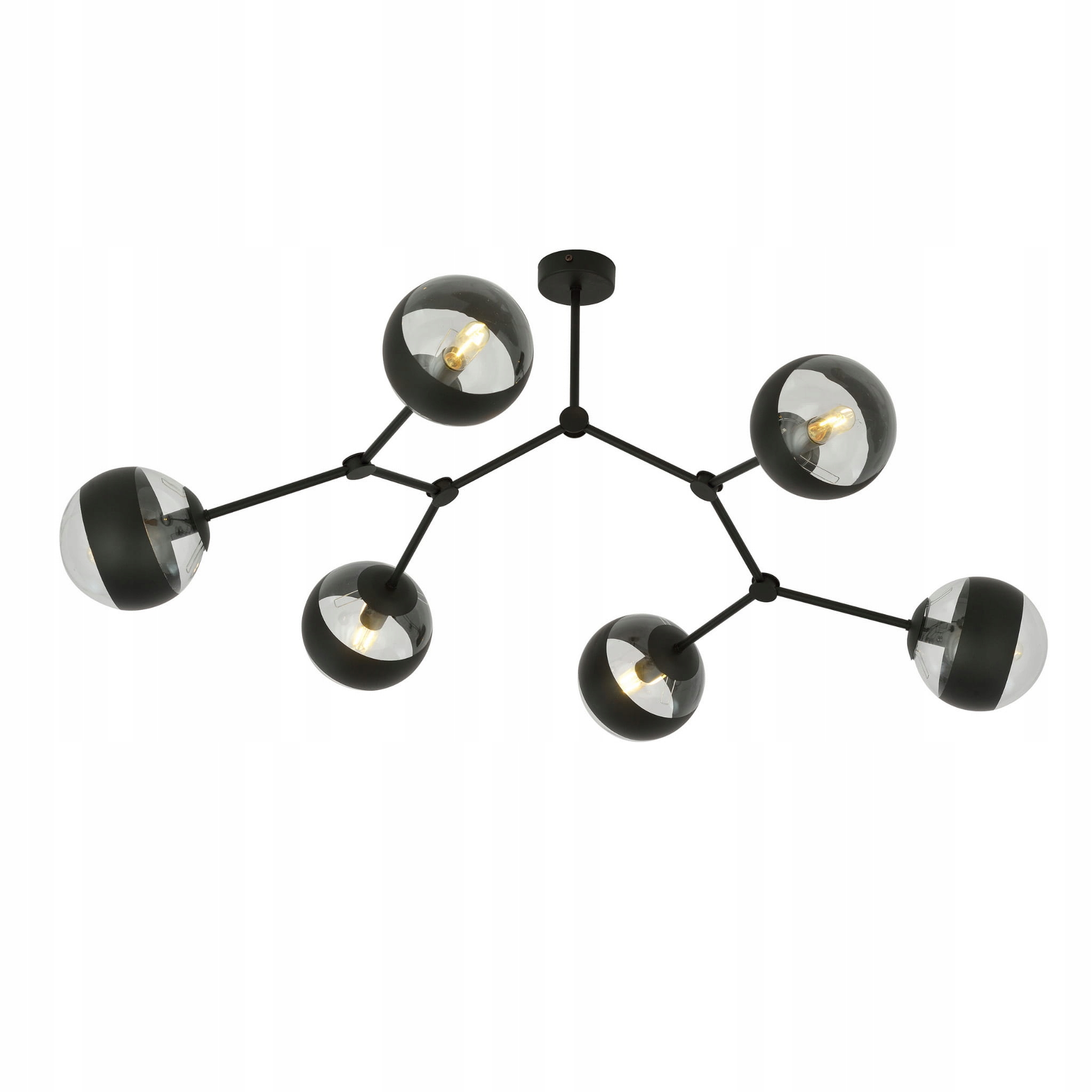 Stropná lampa Emibig 6xE14 40W Space 6