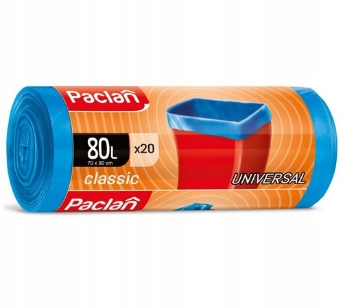 

Worki Na Śmieci Paclan Universal Classic 20SZT 80L
