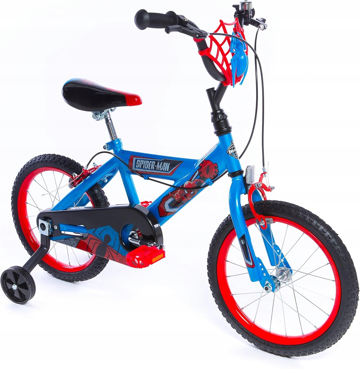 Rower Dziecięcy Huffy Marvel Spider-Man 12'' Stalowy Regulowane Siodełko
