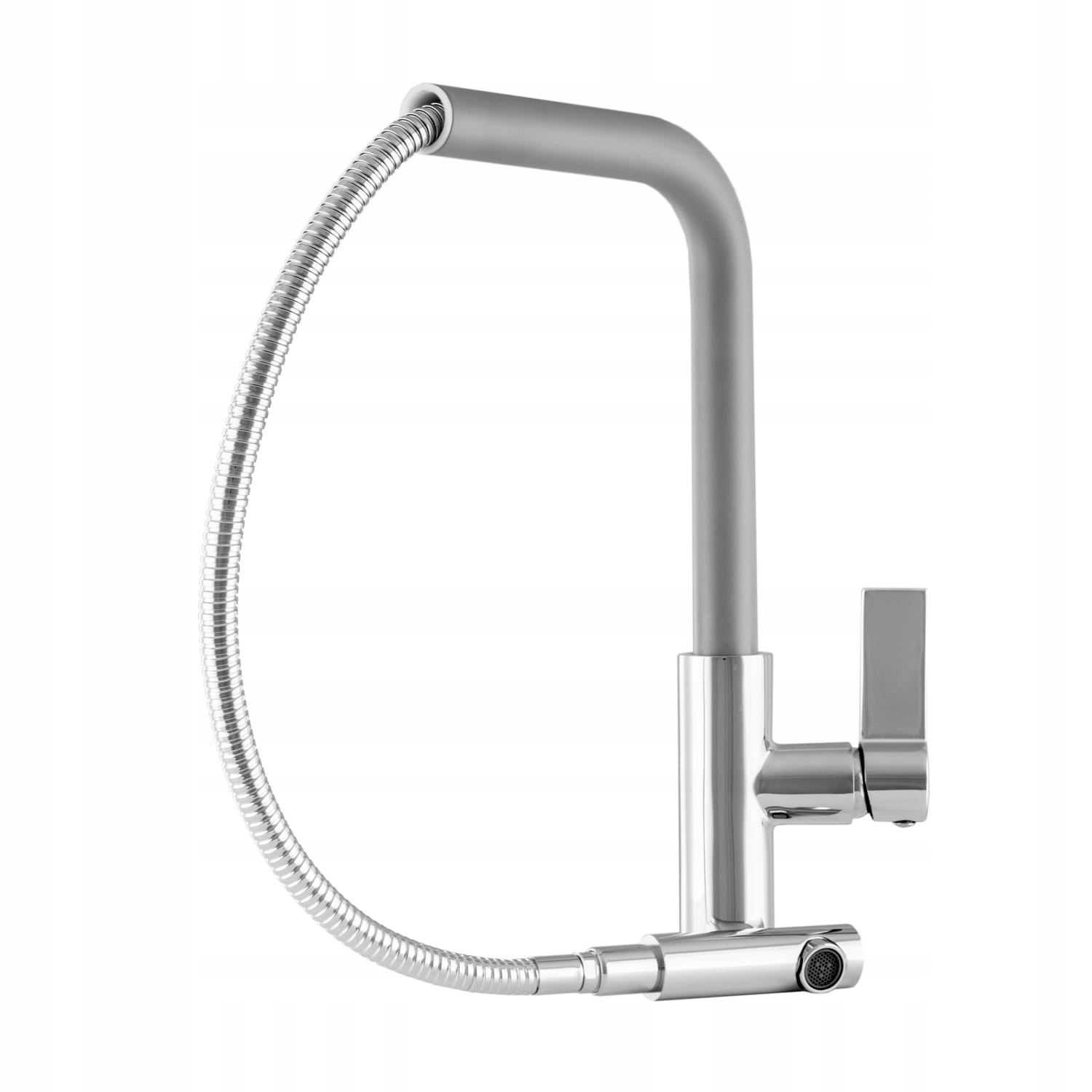 Kuchynská batéria s výsuvným výtokom Side Granit