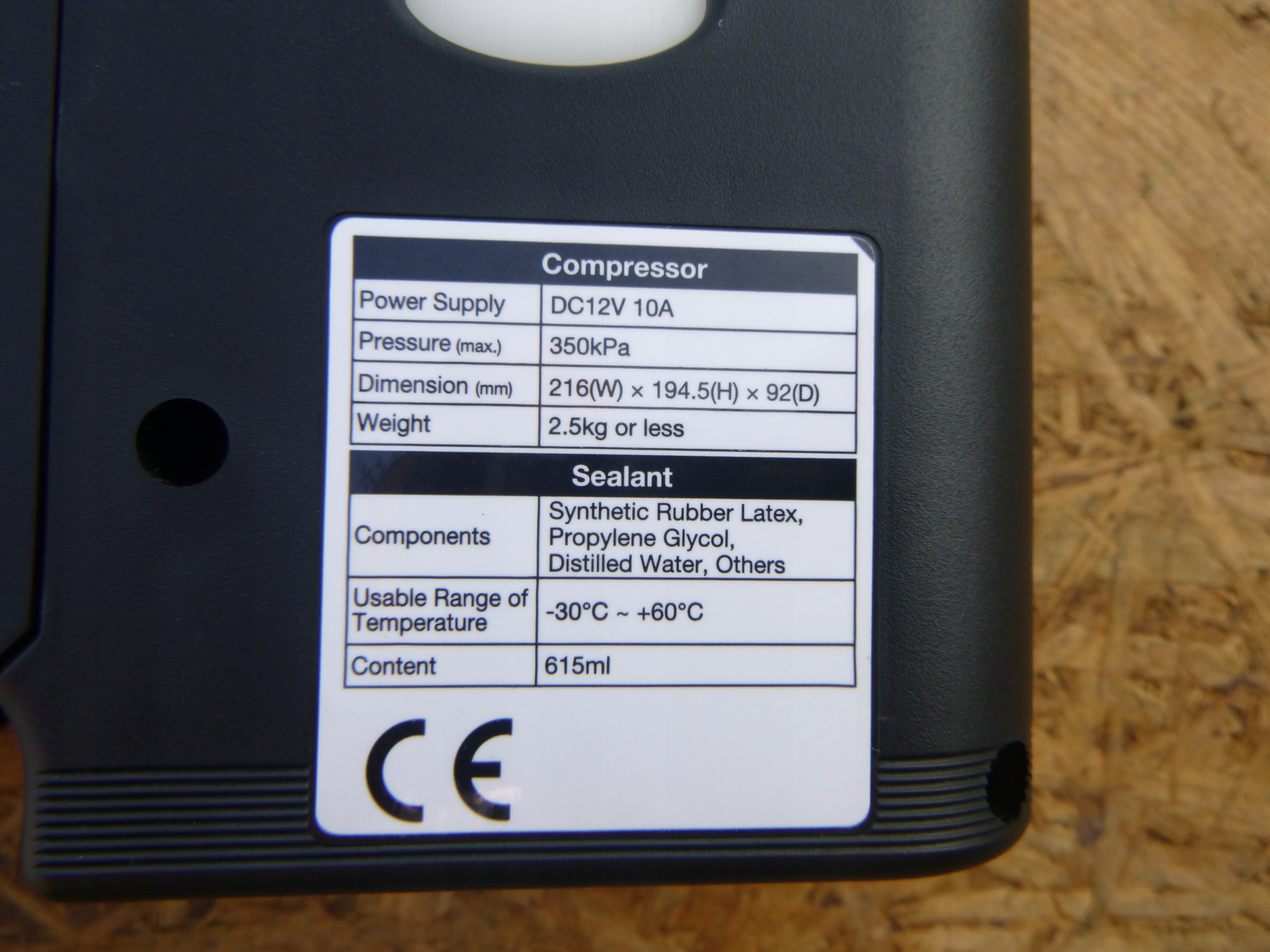 BUS ZESTAW NAPRAWCZY KOLA OPONY KOMPRESOR Mark Other