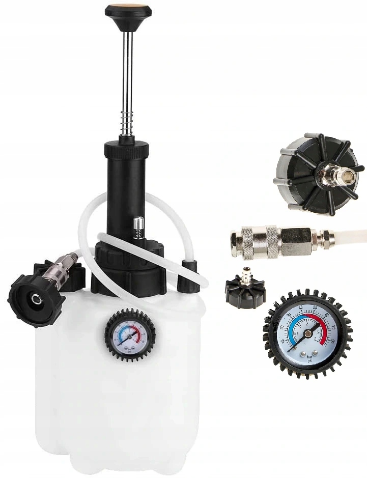 ZESTAW DO ODPOWIETRZANIA HAMULCOW WYMIANY PLYNU