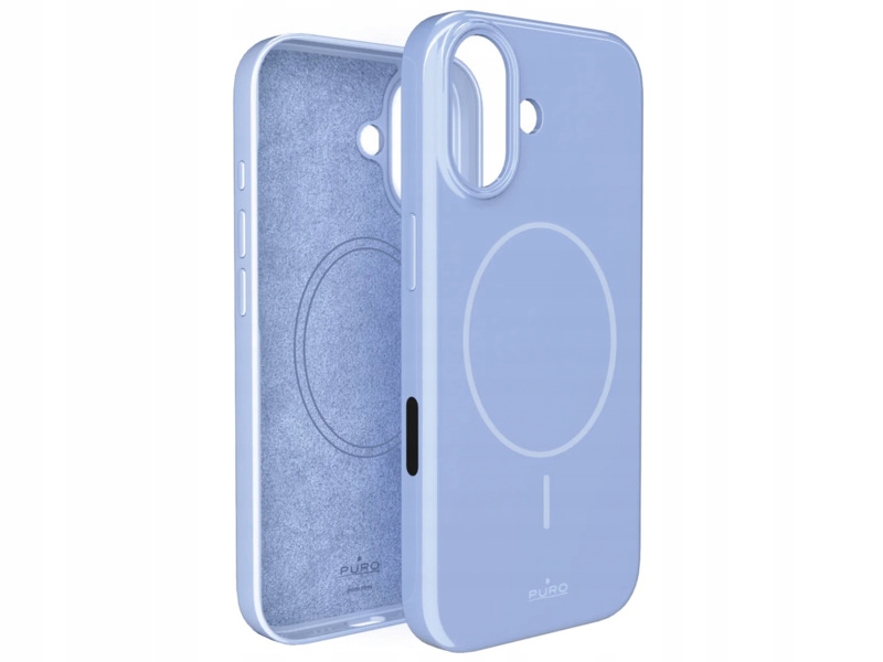 Plecki Puro do Apple iPhone 17 niebieski