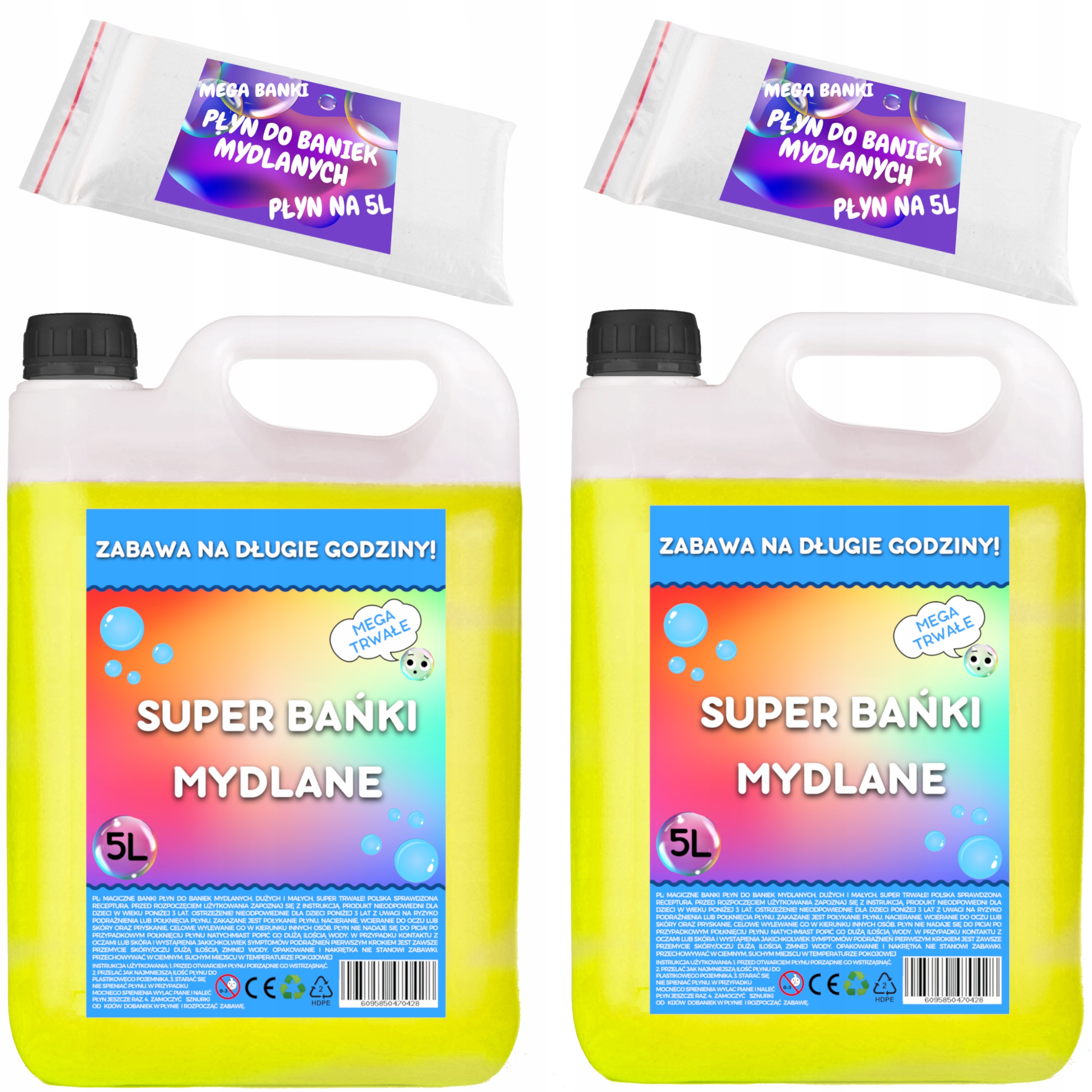 

Płyn do baniek dużych mydlanych proszek 20l 20 L